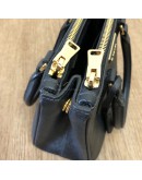 PRADA 1BA906 Galleria Mini Bag in Black Saffiano Lux Leather with Shoulder Strap – GHW (Year 2022)