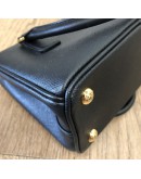 PRADA 1BA906 Galleria Mini Bag in Black Saffiano Lux Leather with Shoulder Strap – GHW (Year 2022)