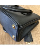 PRADA 1BA906 Galleria Mini Bag in Black Saffiano Lux Leather with Shoulder Strap – GHW (Year 2022)