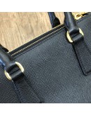 PRADA 1BA906 Galleria Mini Bag in Black Saffiano Lux Leather with Shoulder Strap – GHW (Year 2022)
