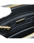 PRADA 1BA906 Galleria Mini Bag in Black Saffiano Lux Leather with Shoulder Strap – GHW (Year 2022)