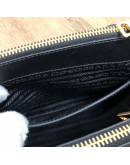 PRADA 1BA906 Galleria Mini Bag in Black Saffiano Lux Leather with Shoulder Strap – GHW (Year 2022)