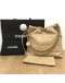 CHANEL 22 Small Shoulder bag in Quilted Beige Shiny Calfskin – GHW (Microchip – Year 2024)