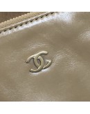 CHANEL 22 Small Shoulder bag in Quilted Beige Shiny Calfskin – GHW (Microchip – Year 2024)