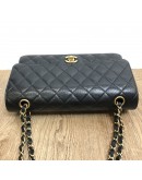 CHANEL Medium Classic Flap (CF) Shoulder Bag in Black Caviar – GHW (Microchip – Year 2022)