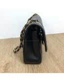 CHANEL Medium Classic Flap (CF) Shoulder Bag in Black Caviar – GHW (Microchip – Year 2022)