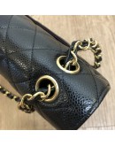 CHANEL Medium Classic Flap (CF) Shoulder Bag in Black Caviar – GHW (Microchip – Year 2022)