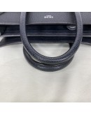 CELINE Nano Luggage with Shoulder Strap in Black Grained Calfskin - SHW (Year 2019)