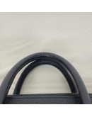 CELINE Nano Luggage with Shoulder Strap in Black Grained Calfskin - SHW (Year 2019)