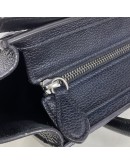 CELINE Nano Luggage with Shoulder Strap in Black Grained Calfskin - SHW (Year 2019)