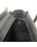 CELINE Nano Luggage with Shoulder Strap in Black Grained Calfskin - SHW (Year 2019)