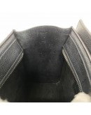 CELINE Nano Luggage with Shoulder Strap in Black Grained Calfskin - SHW (Year 2019)