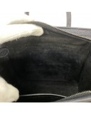 CELINE Nano Luggage with Shoulder Strap in Black Grained Calfskin - SHW (Year 2019)