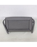 CELINE Nano Belt Bag with Shoulder Strap in Grey Grained Calfskin - GHW (Year 2020)