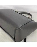 CELINE Nano Belt Bag with Shoulder Strap in Grey Grained Calfskin - GHW (Year 2020)