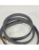 CELINE Nano Belt Bag with Shoulder Strap in Grey Grained Calfskin - GHW (Year 2020)