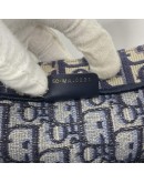 CHRISTIAN DIOR Medium Book Tote in Blue Oblique Jacquard (Year 2021)