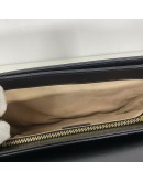 GUCCI Horsebit 1955 Medium Shoulder Bag in Black Calfskin – GHW