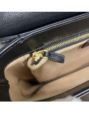 GUCCI Horsebit 1955 Medium Shoulder Bag in Black Calfskin – GHW