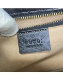 GUCCI Horsebit 1955 Medium Shoulder Bag in Black Calfskin – GHW