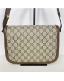 GUCCI Horsebit 1955 Medium Shoulder Bag in Brown GG Supreme – GHW