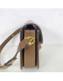 GUCCI Horsebit 1955 Medium Shoulder Bag in Brown GG Supreme – GHW