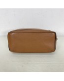 LOEWE Mini Puzzle Bag with Shoulder Strap in Tan Soft Grained Calfskin – SHW