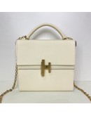HERMES Cinhetic Box Bag in Nata Epsom Leather – GHW (Stamp Y – Year 2020)