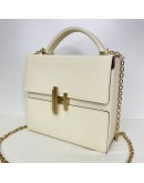 HERMES Cinhetic Box Bag in Nata Epsom Leather – GHW (Stamp Y – Year 2020)
