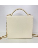 HERMES Cinhetic Box Bag in Nata Epsom Leather – GHW (Stamp Y – Year 2020)