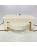 HERMES Cinhetic Box Bag in Nata Epsom Leather – GHW (Stamp Y – Year 2020)