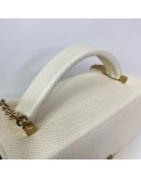 HERMES Cinhetic Box Bag in Nata Epsom Leather – GHW (Stamp Y – Year 2020)