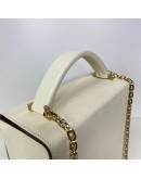 HERMES Cinhetic Box Bag in Nata Epsom Leather – GHW (Stamp Y – Year 2020)