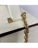 HERMES Cinhetic Box Bag in Nata Epsom Leather – GHW (Stamp Y – Year 2020)