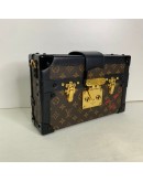 LOUIS VUITTON Monogram Petite Malle with Shoulder Strap – GHW (Microchip)