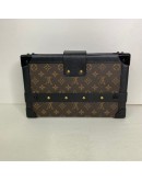 LOUIS VUITTON Monogram Petite Malle with Shoulder Strap – GHW (Microchip)