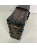 LOUIS VUITTON Monogram Petite Malle with Shoulder Strap – GHW (Microchip)
