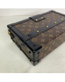 LOUIS VUITTON Monogram Petite Malle with Shoulder Strap – GHW (Microchip)