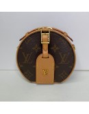 LOUIS VUITTON Monogram Mini Boite Chapeau with Shoulder Strap – GHW (Microchip)