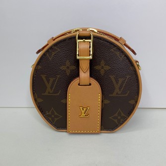 LOUIS VUITTON Monogram Mini Boite Chapeau with Shoulder Strap – GHW (Microchip)