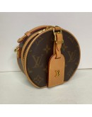 LOUIS VUITTON Monogram Mini Boite Chapeau with Shoulder Strap – GHW (Microchip)