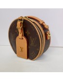 LOUIS VUITTON Monogram Mini Boite Chapeau with Shoulder Strap – GHW (Microchip)