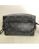 LOUIS VUITTON Monogram Eclipse Mini Soft Trunk Crossbody Bag – Matte Black Hardware (Year 2019)