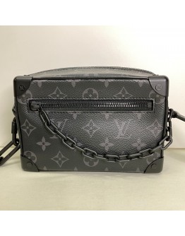 LOUIS VUITTON Monogram Eclipse Mini Soft Trunk Crossbody Bag – Matte Black Hardware (Year 2019)
