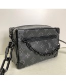LOUIS VUITTON Monogram Eclipse Mini Soft Trunk Crossbody Bag – Matte Black Hardware (Year 2019)