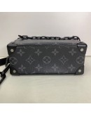 LOUIS VUITTON Monogram Eclipse Mini Soft Trunk Crossbody Bag – Matte Black Hardware (Year 2019)