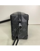 LOUIS VUITTON Monogram Eclipse Mini Soft Trunk Crossbody Bag – Matte Black Hardware (Year 2019)