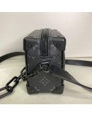 LOUIS VUITTON Monogram Eclipse Mini Soft Trunk Crossbody Bag – Matte Black Hardware (Year 2019)