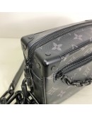 LOUIS VUITTON Monogram Eclipse Mini Soft Trunk Crossbody Bag – Matte Black Hardware (Year 2019)