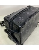 LOUIS VUITTON Monogram Eclipse Mini Soft Trunk Crossbody Bag – Matte Black Hardware (Year 2019)